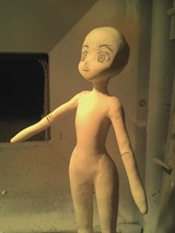 原型の体全体を滑らかにしたところ